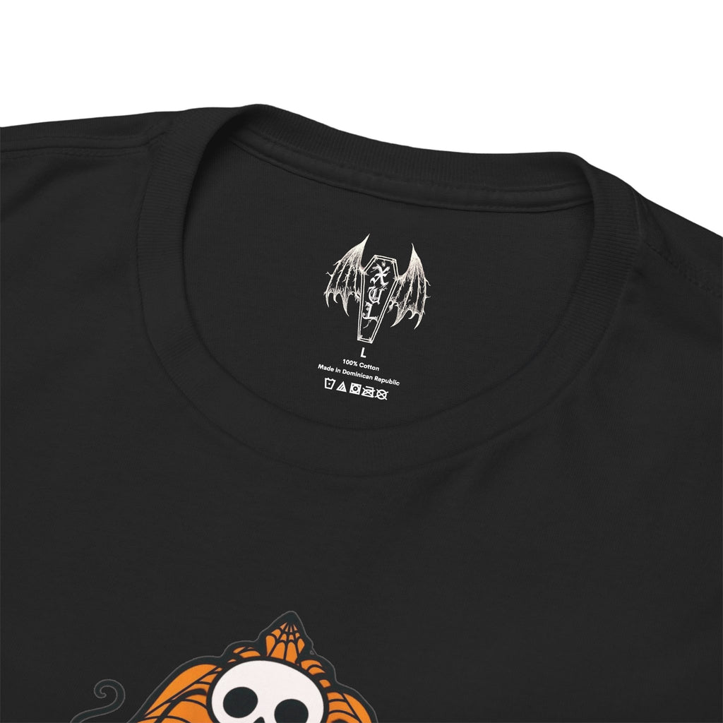 Cauldron Pumpkin Cat x XUL Witch Halloween Unisex T-Shirt