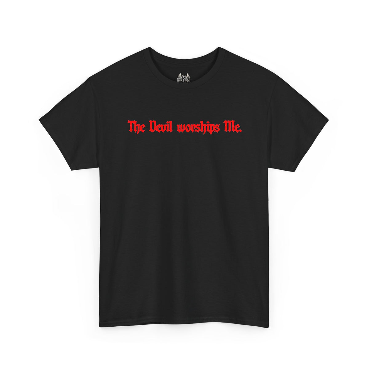 "The Devil Worships Me." Unisex T-Shirt