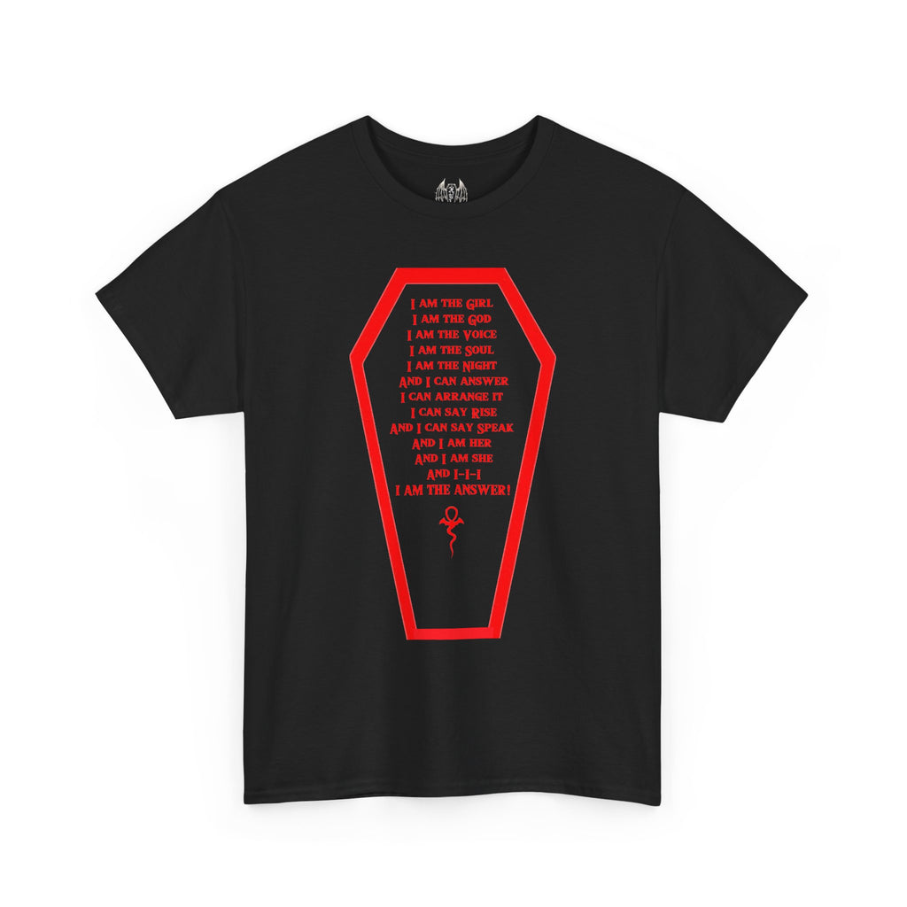 Coffin Vampire Goddess Affirmations Unisex T-Shirt