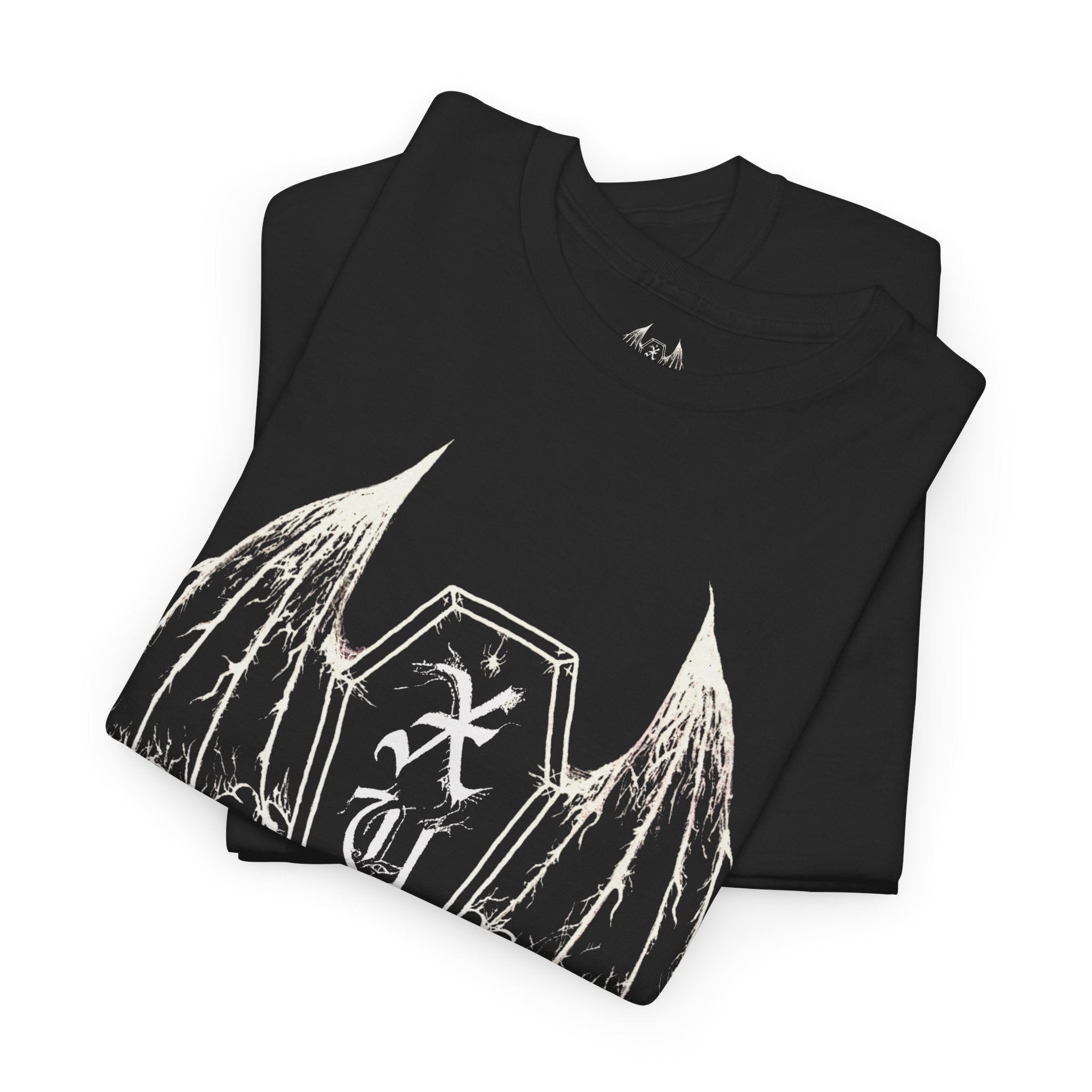 XUL Vampire Coffin Wings Unisex T-Shirt Moonlight White