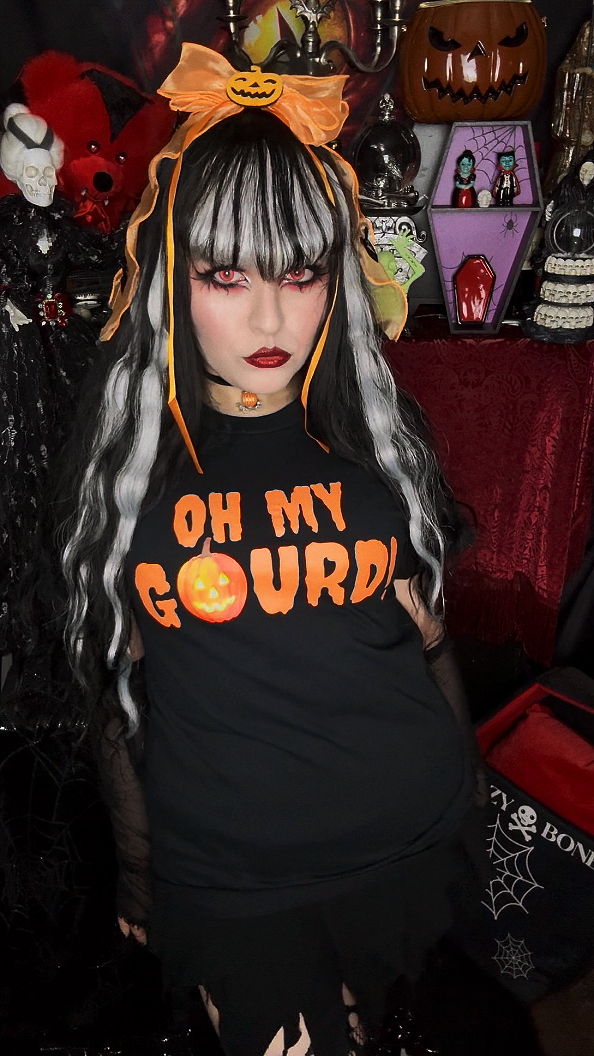 "OH MY GOURD!" Halloween Pumpkin Unisex Tee