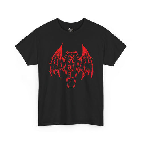 XUL Vampire Coffin Wings Unisex T-Shirt Blood Red