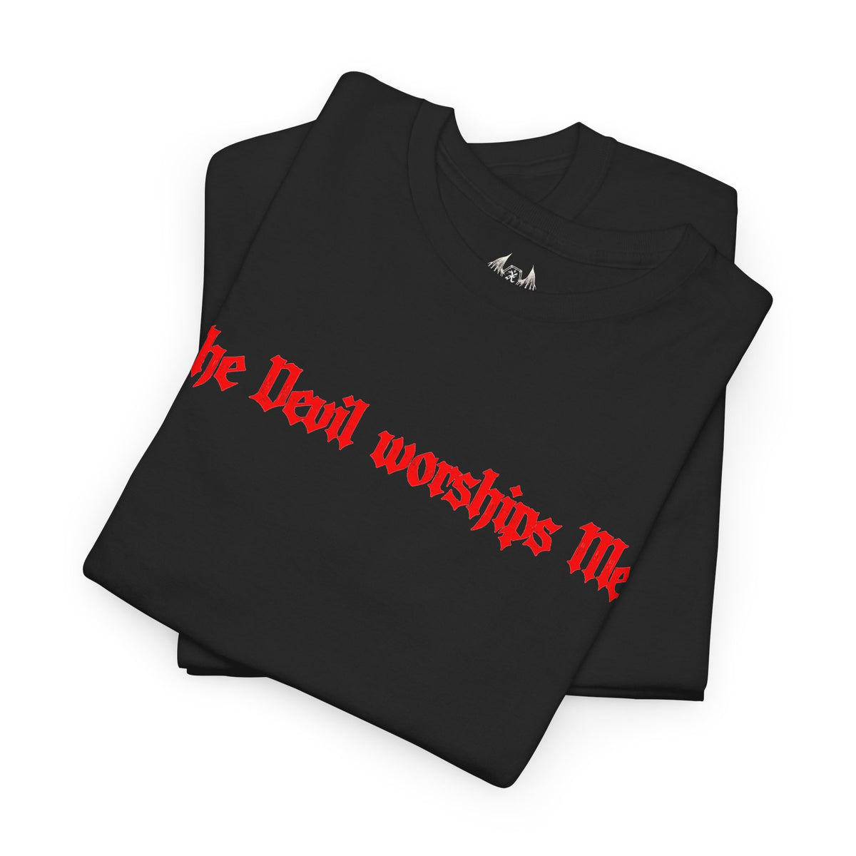 "The Devil Worships Me." Unisex T-Shirt