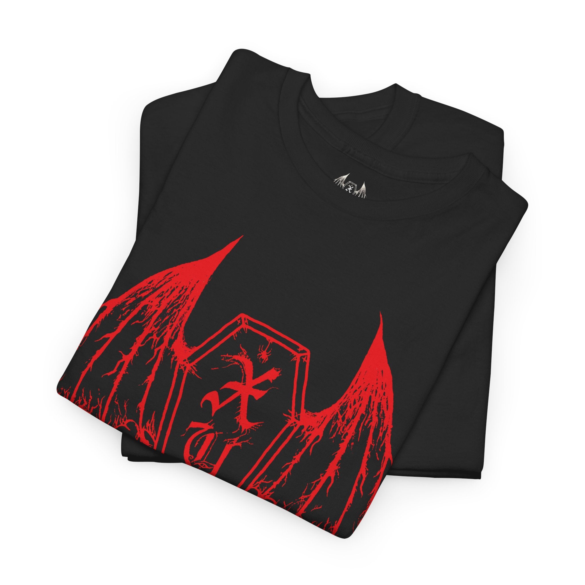 XUL Vampire Coffin Wings Unisex T-Shirt Blood Red